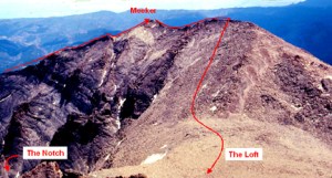 Our route from Meeker