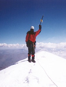 boliviaillimanisummitjoe Me on the Illimani summit (21,122') 6/23/99