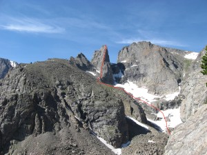 Sharkstooth seen from Zowie