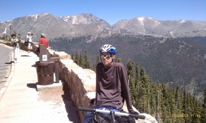 A photo of Brian at Rainbow Curve in 2012.